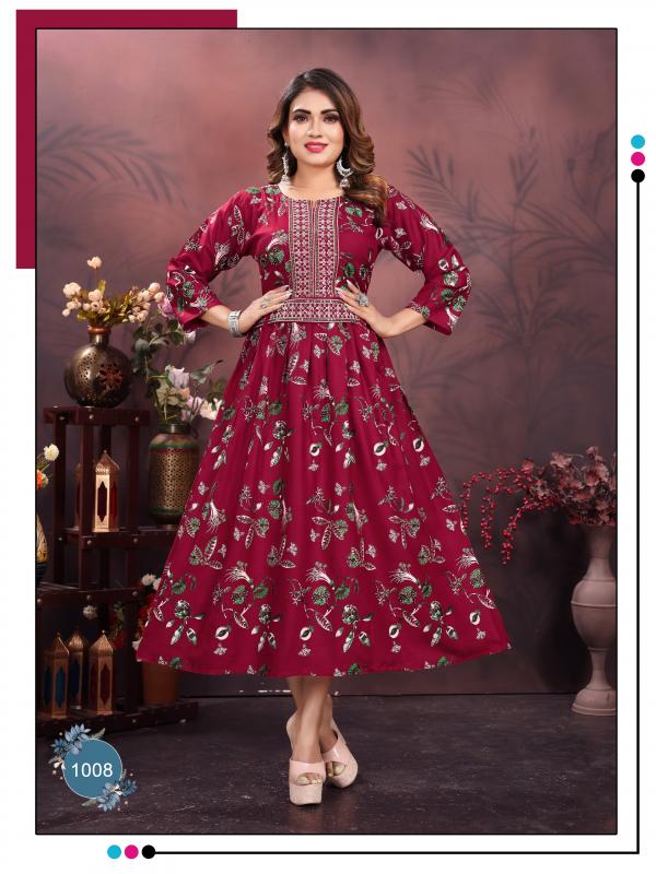 Fashion Talk Manya Vol 2 Rayon Kurti Collection